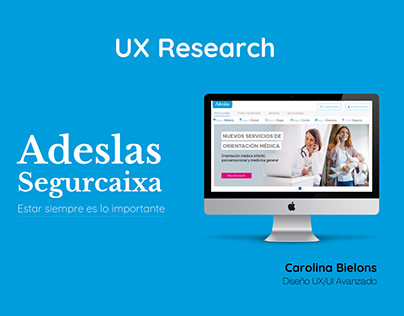 UX Research | Web Adeslas Segurcaixa