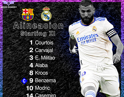 ALL LINEUP\STARTING XI design like clubs