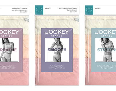 Jockey Elance Packaging and In-Store Marketing Design