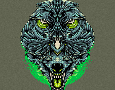 Wolf in owl