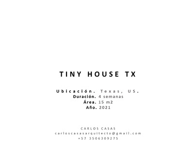 TINY HOUSE TX