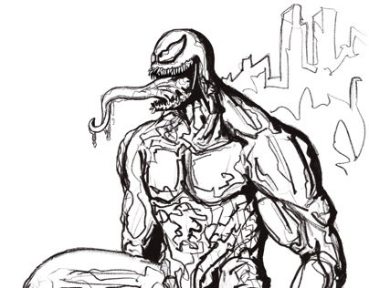 Venom speed drawing