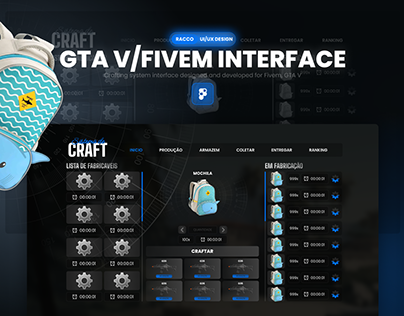 GTA V/FIVEM INTERFACE (CRAFT)