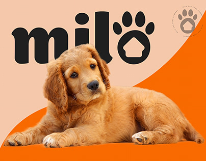 Milo | Pet or Dog Food Brand Identity