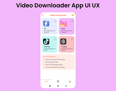 Project thumbnail - Video Downloader Google Playstore App