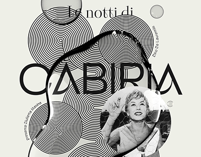 Federico Fellini's Nights of Cabiria Movie Poster