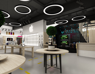 Design concept of digital store “enter”
