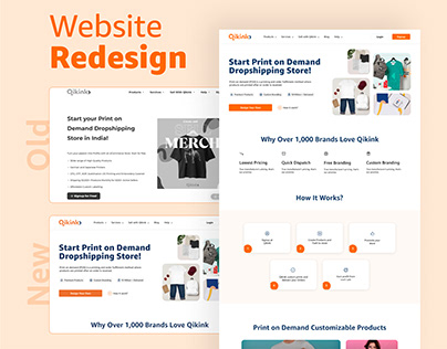 Website Redesign | Print On Demand