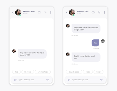 Daily UI Direct Messaging