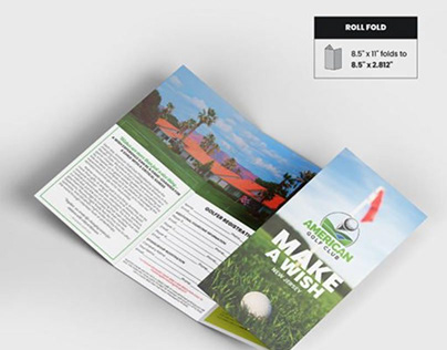 Print Roll Fold Brochure from PrintMagic