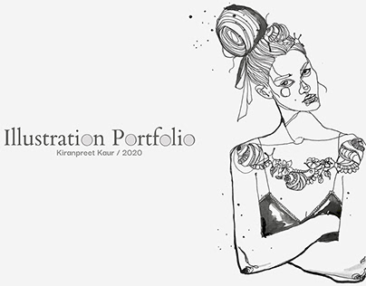 Illustration Portfolio. (Portraits and fashion)
