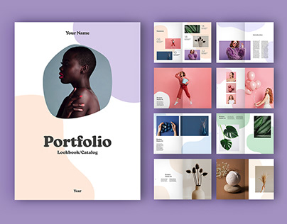 Colorful Portfolio Layout (Download)