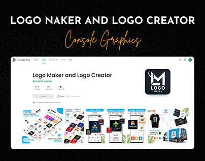 Logo Maker console graphics design
