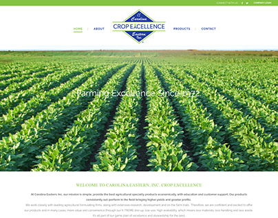 Carolina Eastern Crop Excellence Website Design