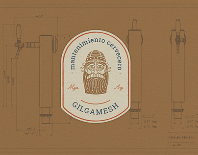 Branding | Gilgamesh, Clean Beer