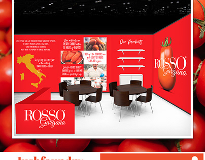 Rosso Gargano Event Booth Design