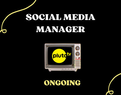 Social Media Manager - Pluto TV