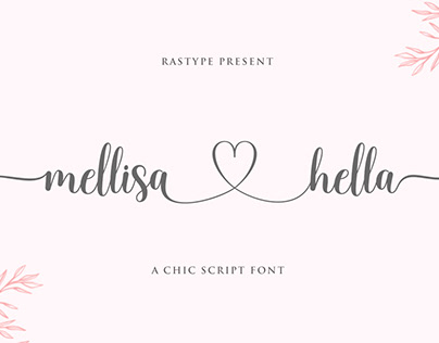 Mellisa Hella Script Font