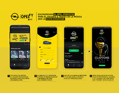 OpelFy - Spotify - UX