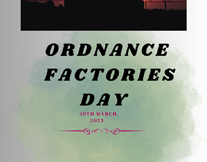 ordnance factories day social media post