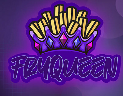 FryQueen Logo/Twitch Screen