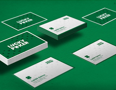Lucky Poker - logo & branding