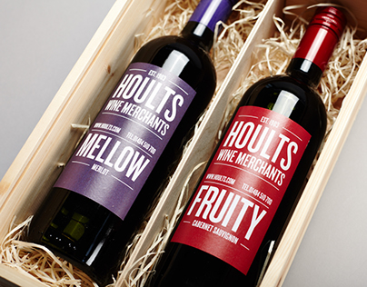 Hoults Wine Merchants — Brand Identity
