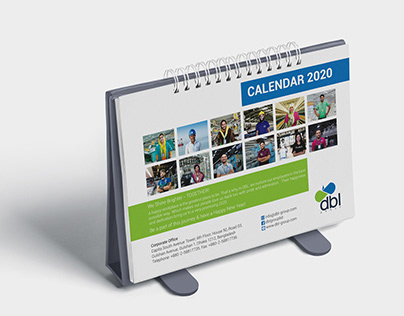 Desk Calendar -2020 for DBL Group