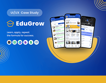 EduGrow | UI/UX Case Study | Online Learning Platform