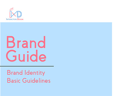 Interaction Design (IxD) Brand Guide