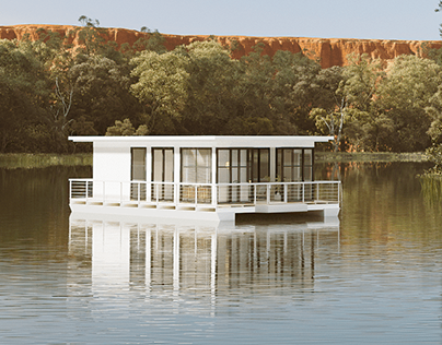 Houseboat on the Murray River