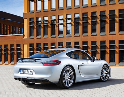 Porsche Cayman GTS for Porsche Tallinn Calendar 2016