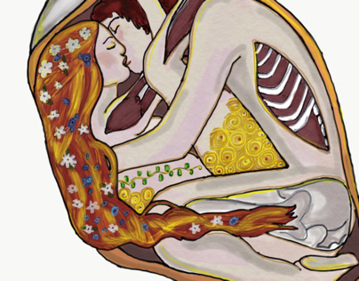 (Influence from Gustave Klimt)