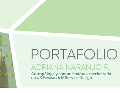 PORTAFOLIO UX RESEARCH l Adriana Naranjo R. (español)