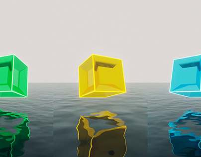 Dancing Cubes - 3D Animation