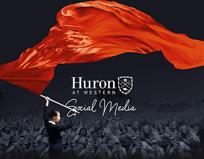 Huron Instagram - Social Media and Landingpage