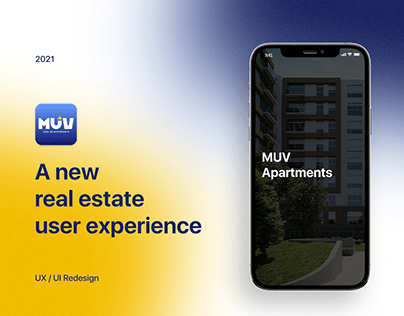 MUV - Real Estate UX / UI Redesign