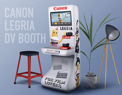 Canon Legria DV Booth / Pixma ix6560+60D Stand