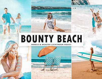 Free Bounty Beach Mobile & Desktop Lightroom Preset