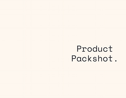 Packshot Produit - Direction Artistique