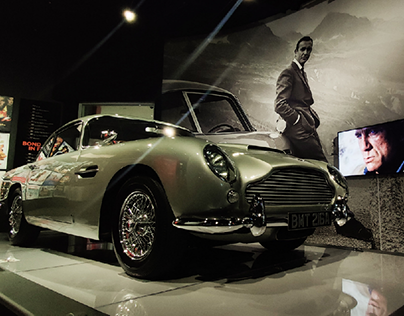 Bond Exhibit at Petersen Automotive Museum