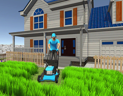 Lawn Mower Game Screenshots