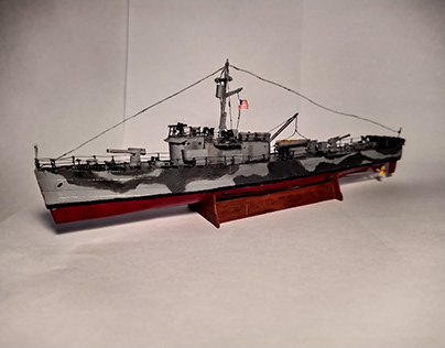 USS PC461 class Papermodel