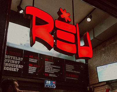 RÉU - Burger Branding