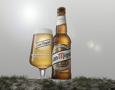 San Miguel beer CGI