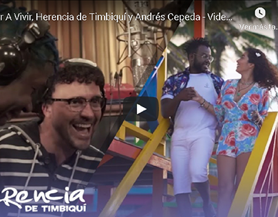 Videoclip Andrés Cepeda y Herencia de Timbiquí