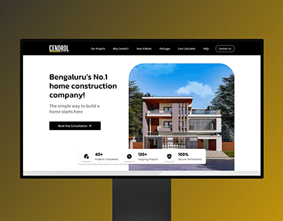 Cendrol buildhome landing page