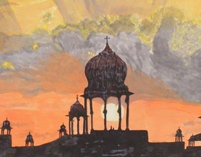 India Sunset - Agosto / August 2012