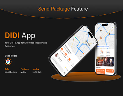 Proposed Design For DIDI App (Delivery Package Feature)