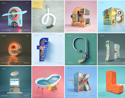 Greatest Inventions - 36 days of type Alphabets.